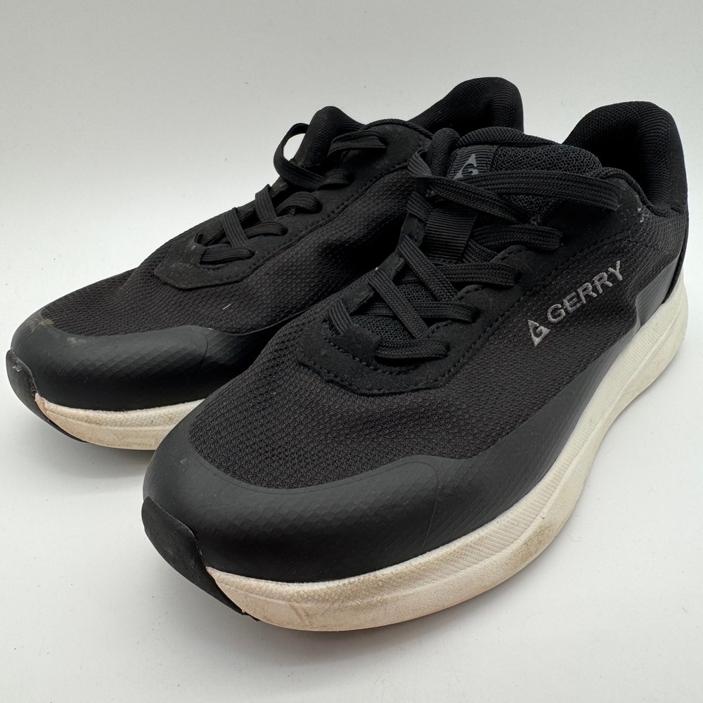 Gerry Creston Mens Athletic Sneakers Black Lightweight Lace Up‎ Shoes Size 9